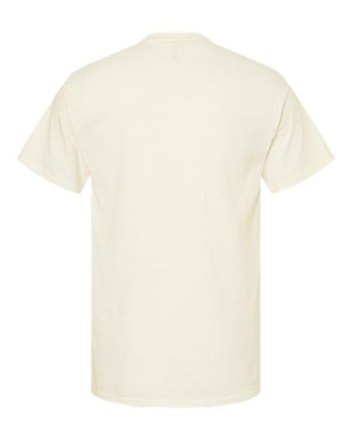Men's Gold Soft Touch T-Shirt - Natural Back
