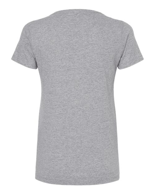 Women's Gold Soft Touch T-Shirt - Athletic Grey Back