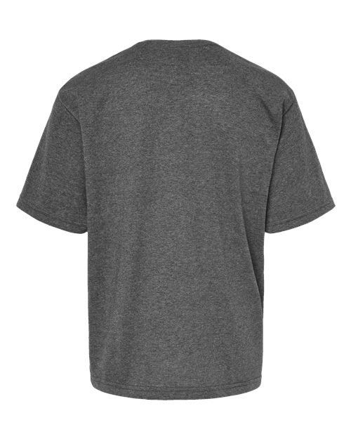 Youth Gold Soft Touch T-Shirt - Dark Heather Back