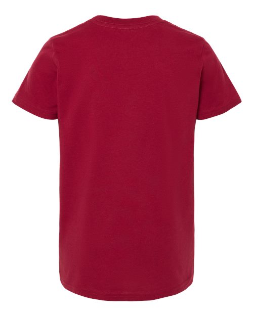 Youth Jersey Tee - Cardinal Back