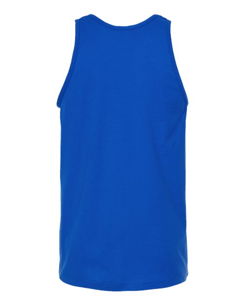 Unisex Fine Jersey Tank Top - Royal Back