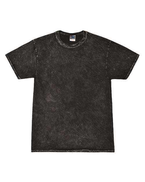 Unisex Mineral Wash T-Shirt - Mineral Black Front