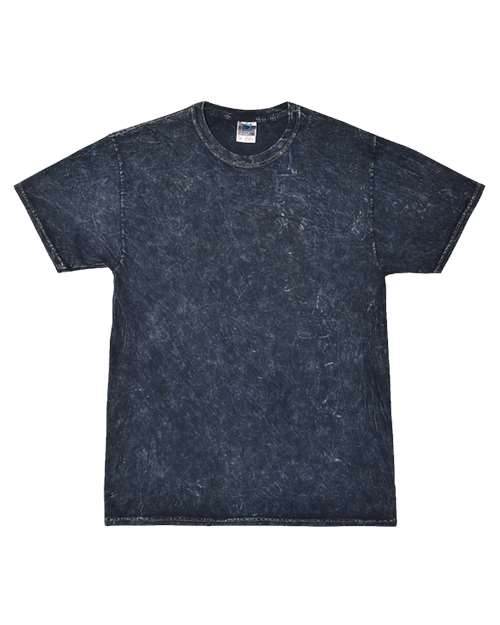 Unisex Mineral Wash T-Shirt - Mineral Navy Front