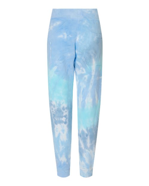 Unisex Tie-Dyed Joggers - Lagoon Back
