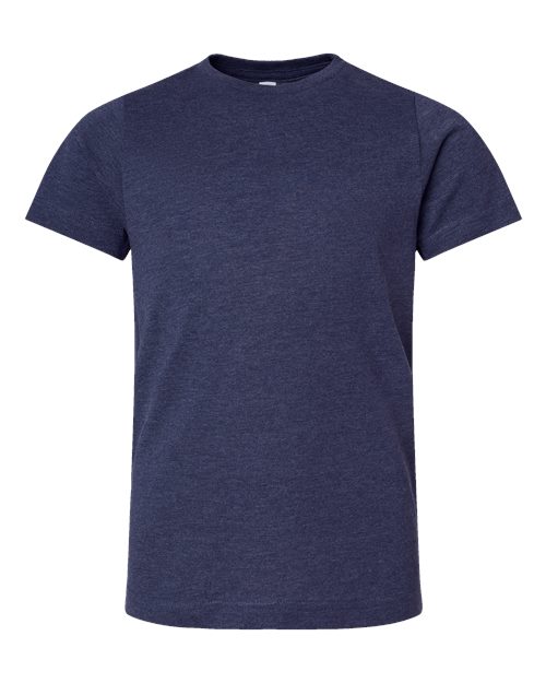 Youth Fine Jersey Tee - Vintage True Navy Front