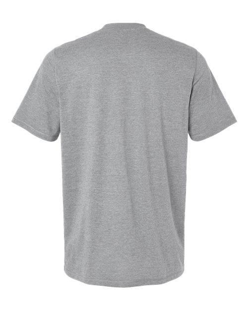 Men's Blended T-Shirt - Medium Grey Heather Back