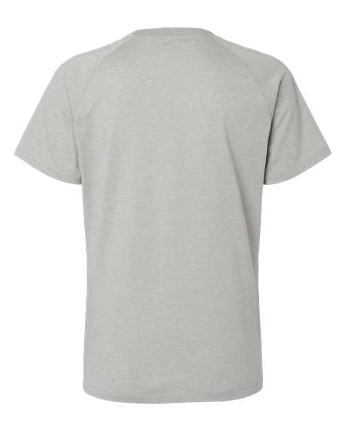 Women's Blended T-Shirt - Medium Grey Heather Back
