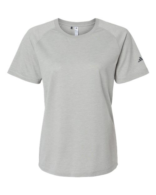 Women's Blended T-Shirt - Medium Grey Heather Front