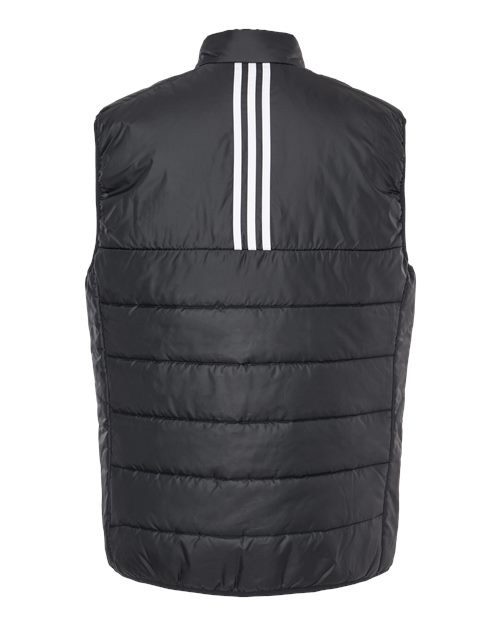 Men's Puffer Full-Zip Vest - Black Back
