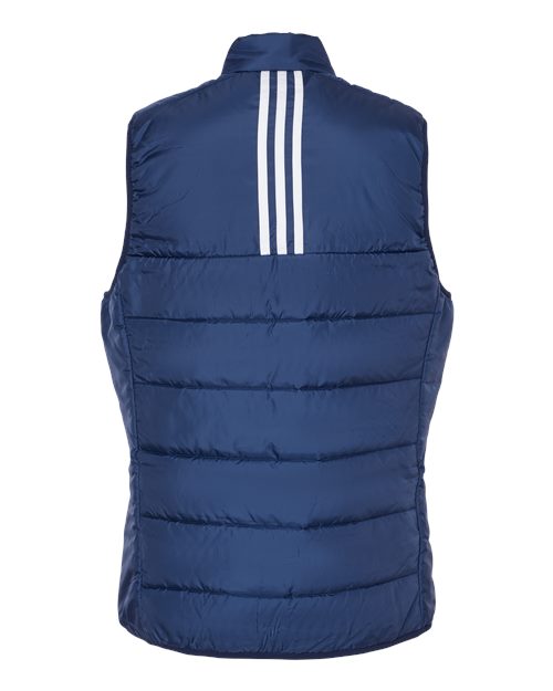 Women's Puffer Vest - Team Navy Blue Back