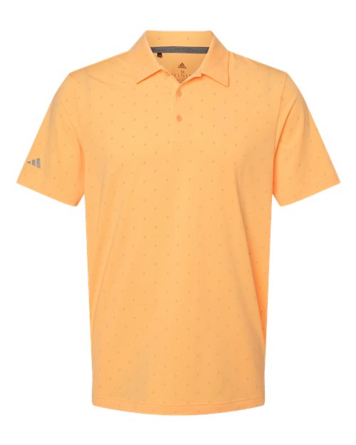 Men's Ultimate365 Pine Tree Polo - Acid Orange/ Grey Two Front