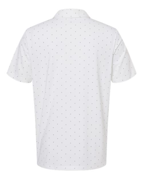 Men's Ultimate365 Pine Tree Polo - White/ Grey Three Back