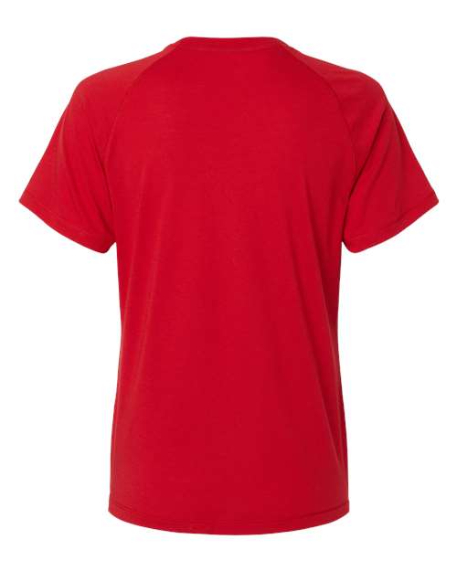Women's Blended T-Shirt - Power Red Back
