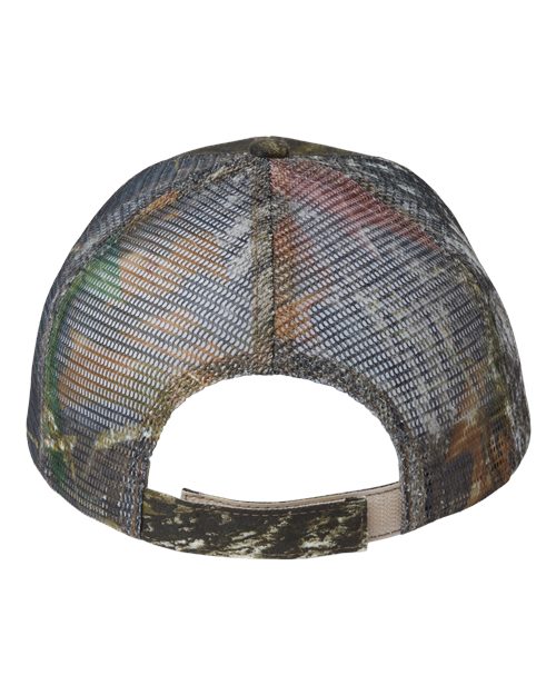 Licensed Camo Mesh Back Cap - Breakup/ Breakup Back