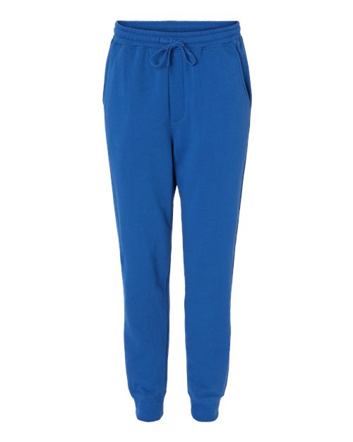 Men's Midweight Fleece Sweatpants - Royal Front
