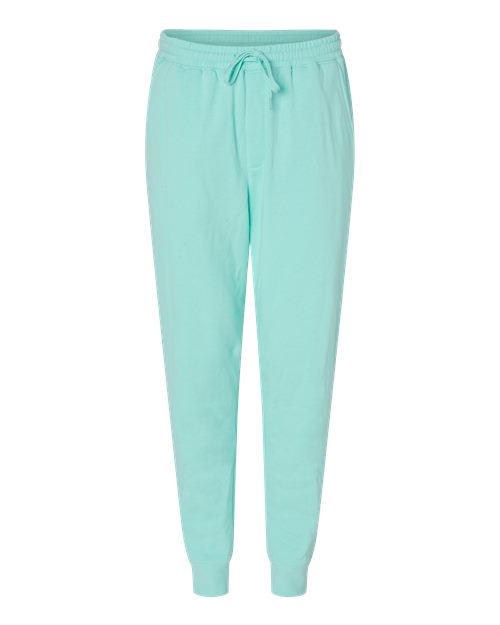 Men's Midweight Fleece Sweatpants - Mint Front