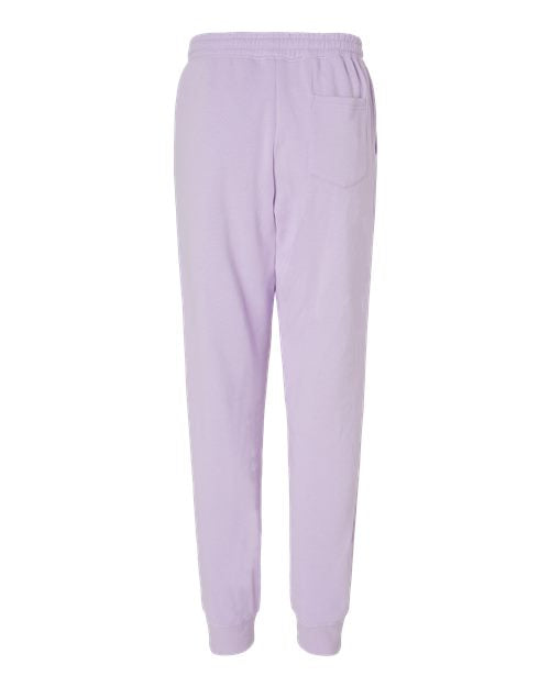 Men's Midweight Fleece Sweatpants - Lavender Back