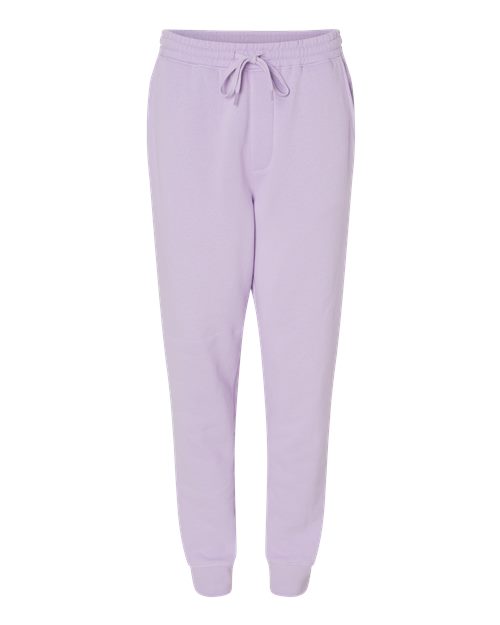 Men's Midweight Fleece Sweatpants - Lavender Front