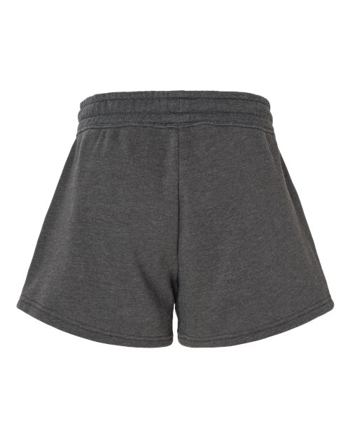 Women’s Lightweight California Wave Wash Fleece Shorts - Shadow Back