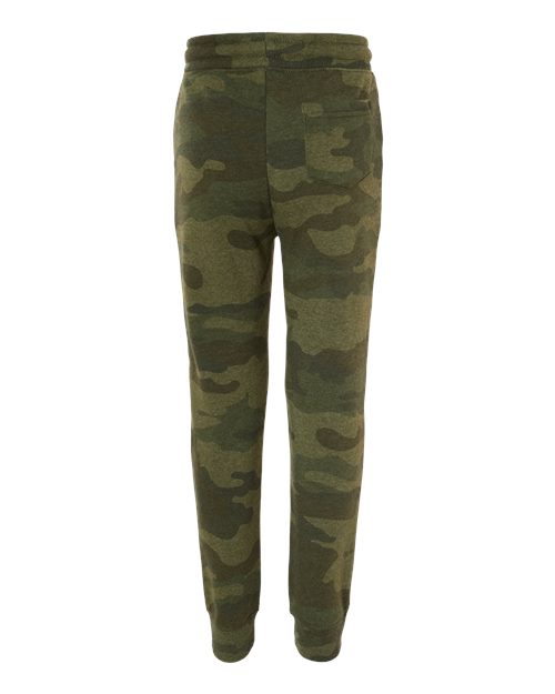 Toddler Lightweight Special Blend Sweatpants - Forest Camo Heather Back