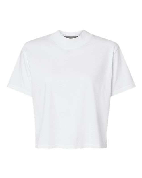 Women's Boxy Tee - Blended White Front