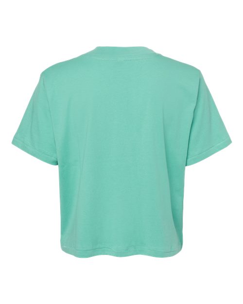 Women's Boxy Tee - Saltwater Back