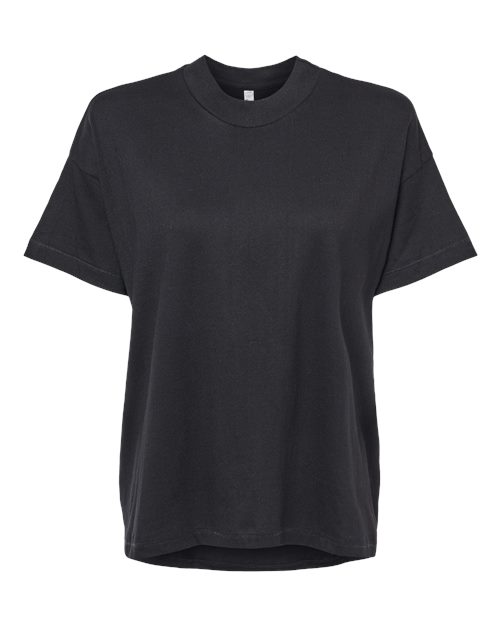 Women's Hi-Lo Tee - Black Front