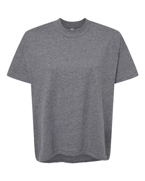 Women's Hi-Lo Tee - Granite Heather Front