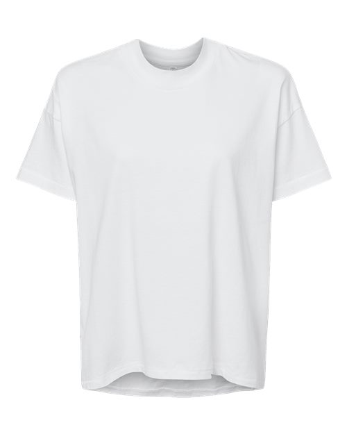 Women's Hi-Lo Tee - White Front