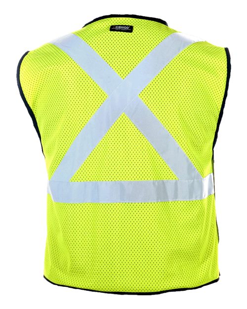 Unisex X-Back Breakaway Vest - Lime Back