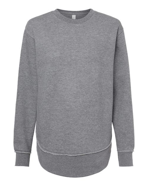 Women's Weekend Fleece Crewneck Sweatshirt - Granite Heather Front