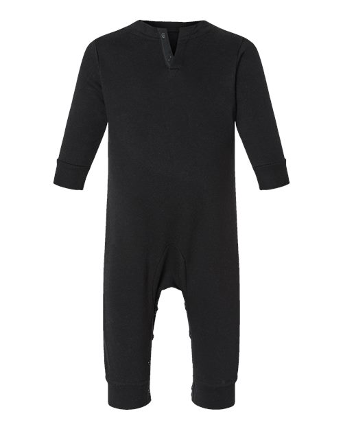 Infant Fleece One-Piece - Black Back