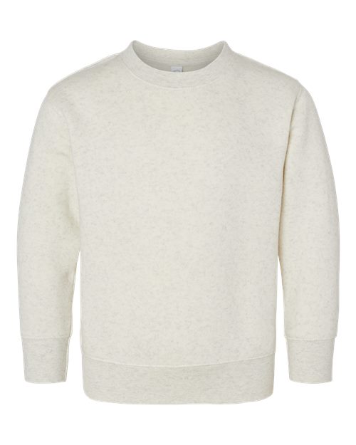 Toddler Fleece Crewneck Sweatshirt - Natural Heather Front
