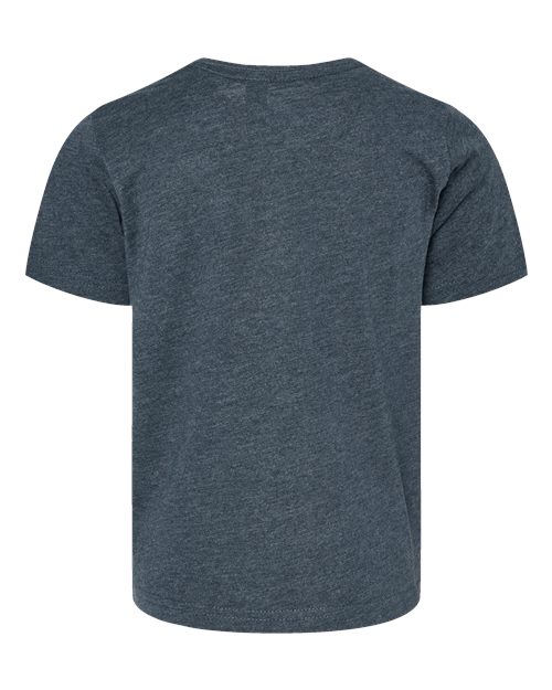 Toddler Fine Jersey Tee - Vintage Denim Back
