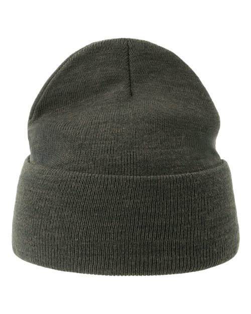 Sustainable Beanie - Dark Grey Front