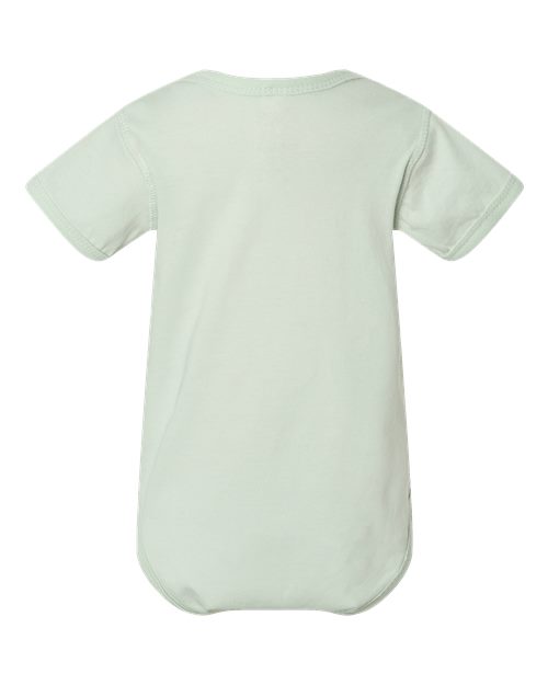 Infant Fine Jersey Bodysuit - Honeydew Back