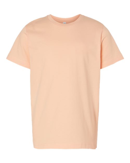 Youth Fine Jersey Tee - Peachy Front