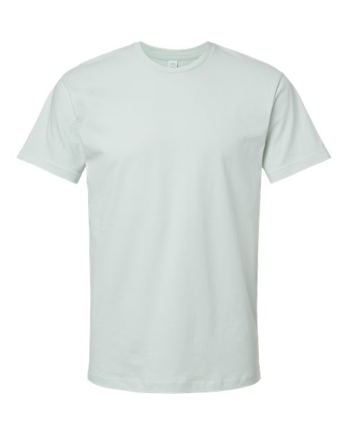 Unisex Fine Jersey Tee - Honeydew Front