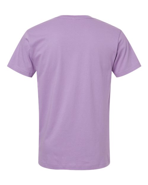Unisex Fine Jersey Tee - Lavender Back