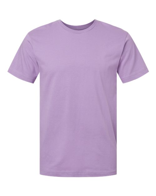 Unisex Fine Jersey Tee - Lavender Front