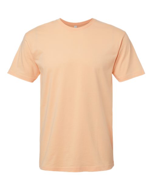 Unisex Fine Jersey Tee - Peachy Front