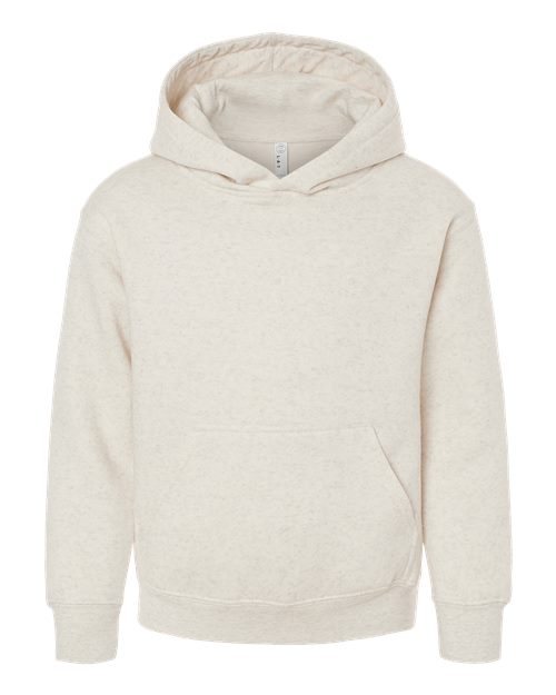 Youth Fleece Hoodie Sweatshirt - Natural Heather Front