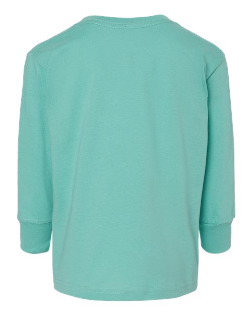 Toddler Fine Jersey Long Sleeve Tee - Saltwater Back