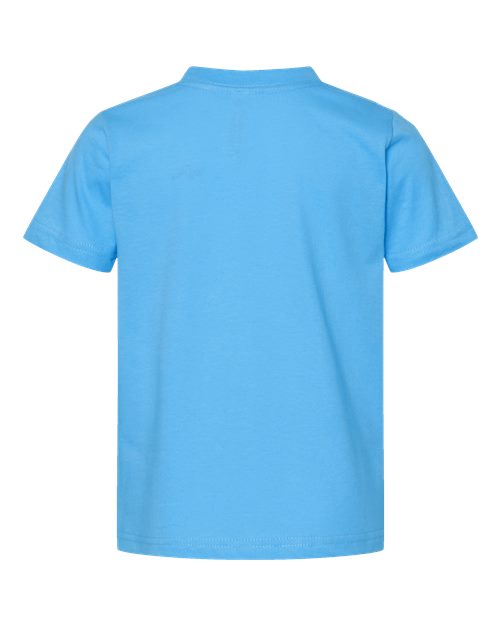 Toddler Fine Jersey Tee - Aqua Back
