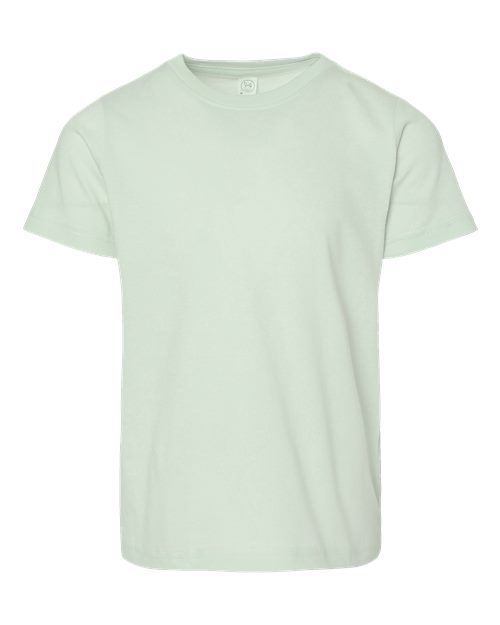 Toddler Fine Jersey Tee - Honeydew Front