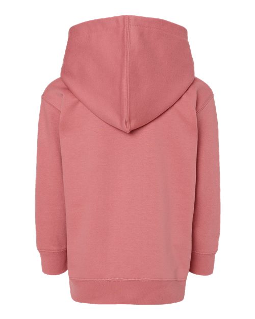 Toddler Pullover Fleece Hoodie - Mauvelous Back