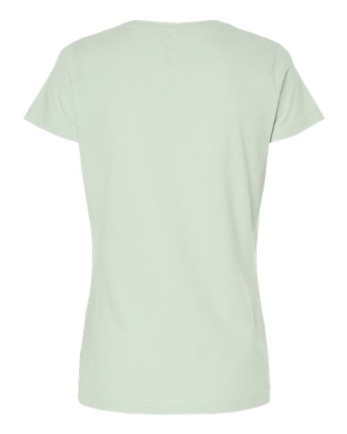 Women's Fine Jersey Tee - Honeydew Back