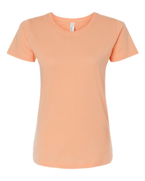 Women's Fine Jersey Tee - Peachy Front