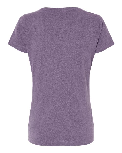 Women's Fine Jersey Tee - Wisteria Blackout Back
