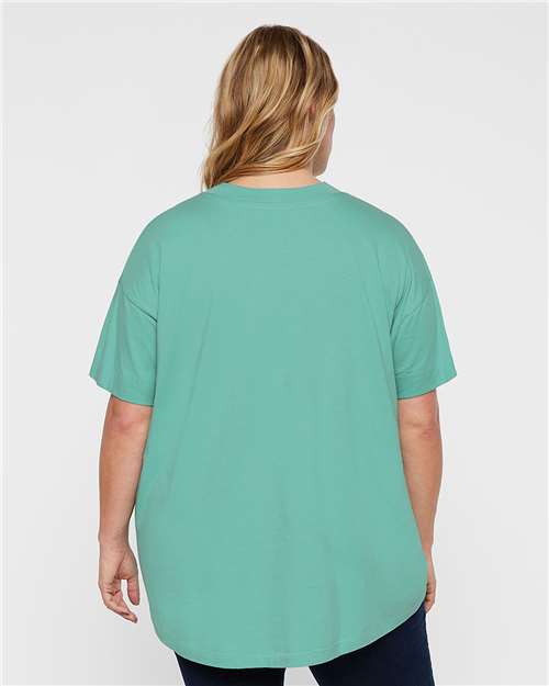 Women's Hi-Lo Tee - Saltwater Back